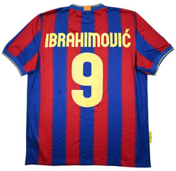2009-10 BARCELONA *IBRAHIMOVIC* KOSZULKA M