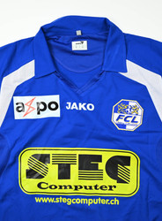 2006-07 FC LUZERN *ANDREOLI* MATCH ISSUE KOSZULKA M/L