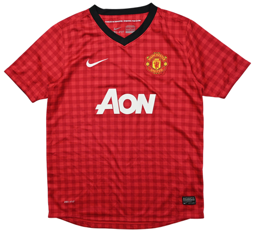 2012-13 MANCHESTER UNITED SHIRT L. BOYS