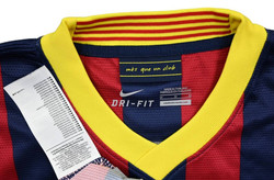 2013-14 FC BARCELONA *MESSI* SHIRT M