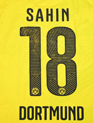 2014-15 BORUSSIA DORTMUND *SAHIN* SHIRT L