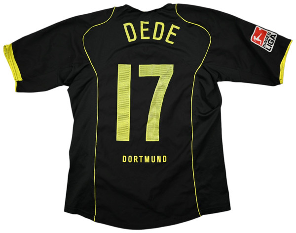 2004-05 BORUSSIA DORTMUND *DEDE* SHIRT M