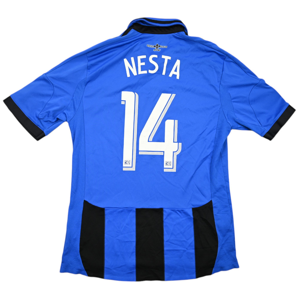 2013-14 MONTREAL IMPACT *NESTA* PLAYER ISSUE KOSZULKA L