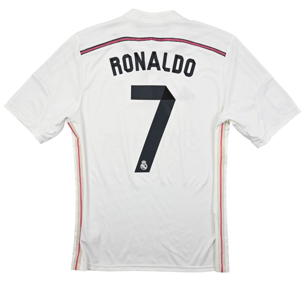 2014-15 REAL MADRID *RONALDO* SHIRT M