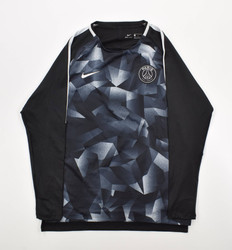 2017-18 PARIS SAINT-GERMAIN LONGSLEEVE SHIRT L