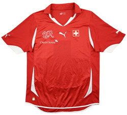 2010-11 SWITZERLAND SHIRT L