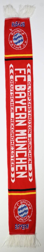 FC BAYERN MUNCHEN OLYMPIASTADION MUNCHEN SCARF