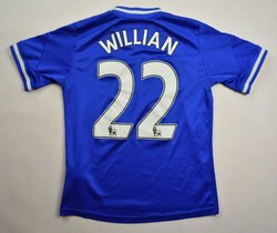 2013-14 CHELSEA LONDON *WILLIAN* SHIRT S. BOYS