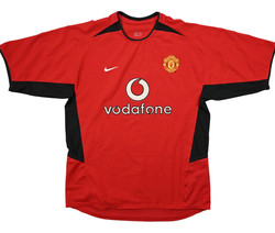 2002-04 MANCHESTER UNITED *RONALDO* SHIRT L