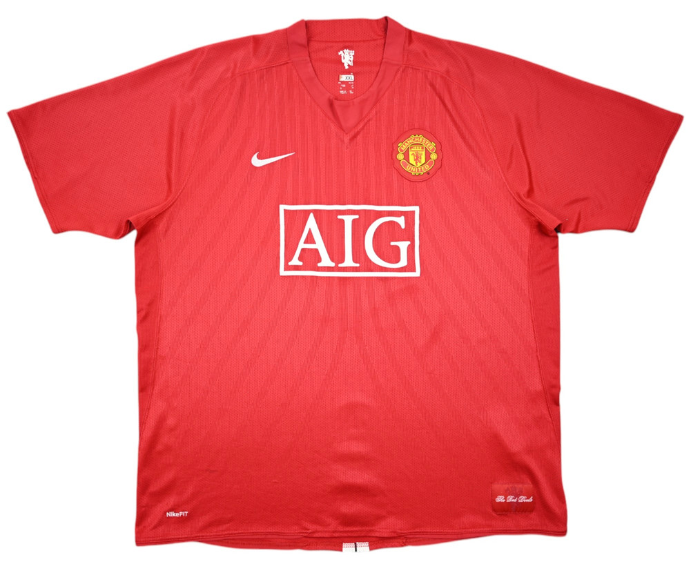 2007-09 MANCHESTER UNITED *SOLSKJAER* KOSZULKA XXL
