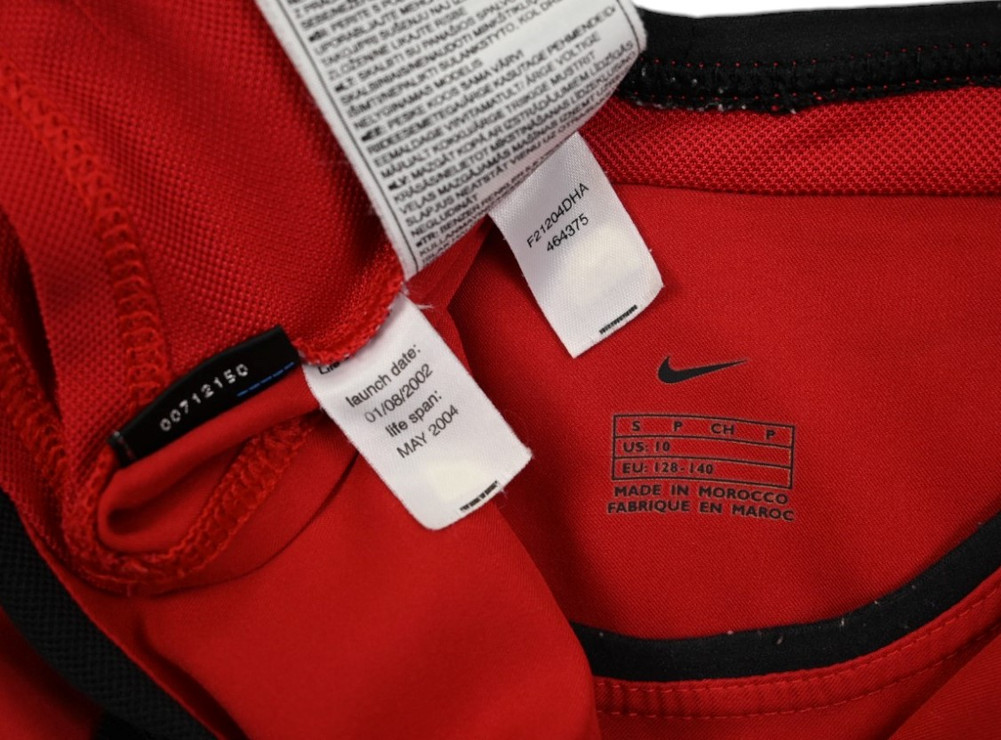 2002-04 MANCHESTER UNTIED KOSZULKA S. BOYS