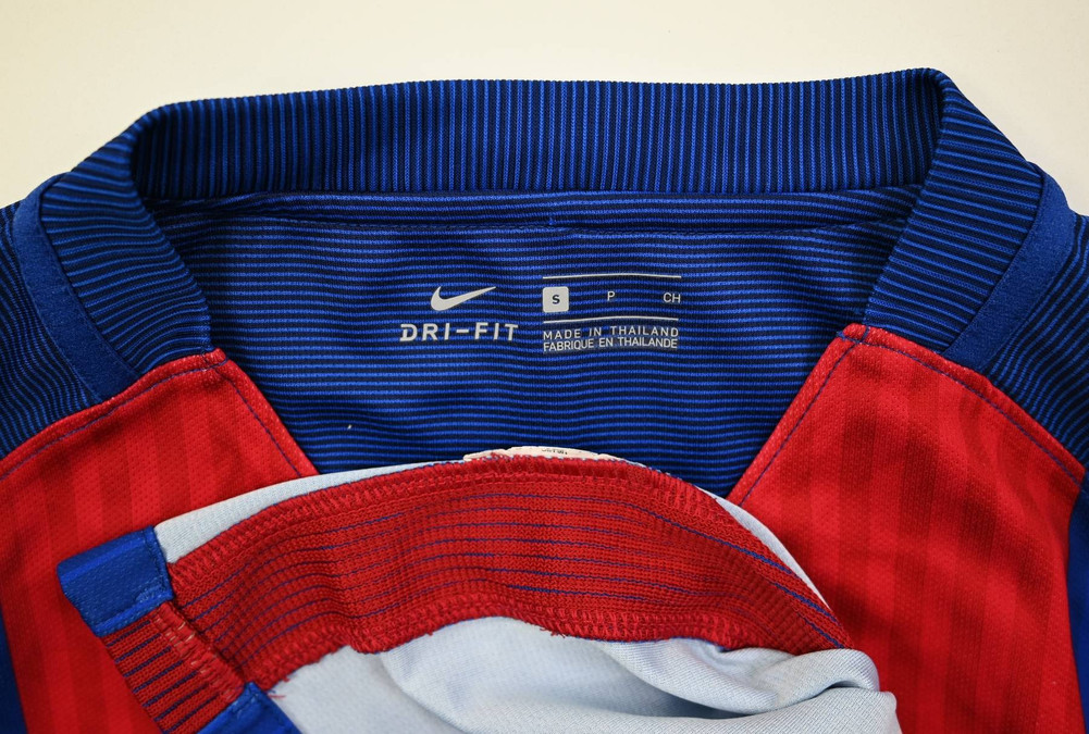 2016-17 FC BARCELONA *MESSI* SHIRT S