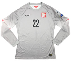 2014 POLAND *FABIAŃSKI* MATCH ISSUE LONGSLEEVE XL
