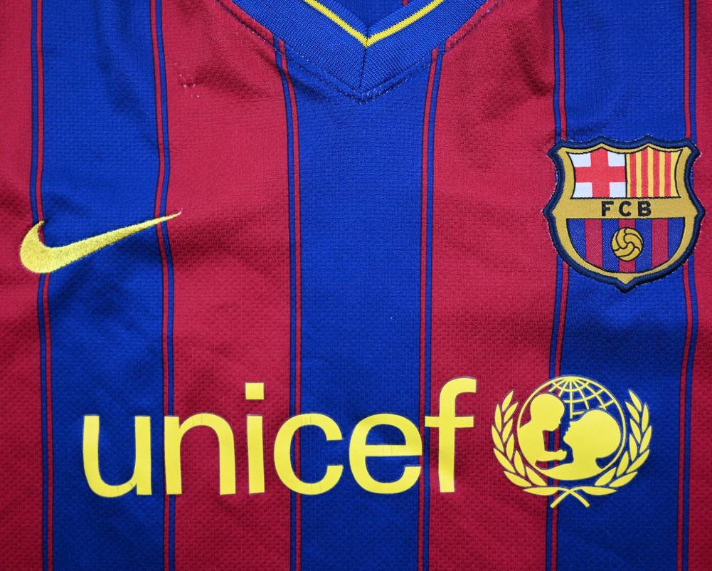 2009-10 FC BARCELONA *MESSI* SHIRT S