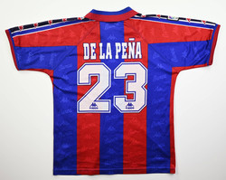 1995-97 FC BARCELONA *DE LA PENA* KOSZULKA L