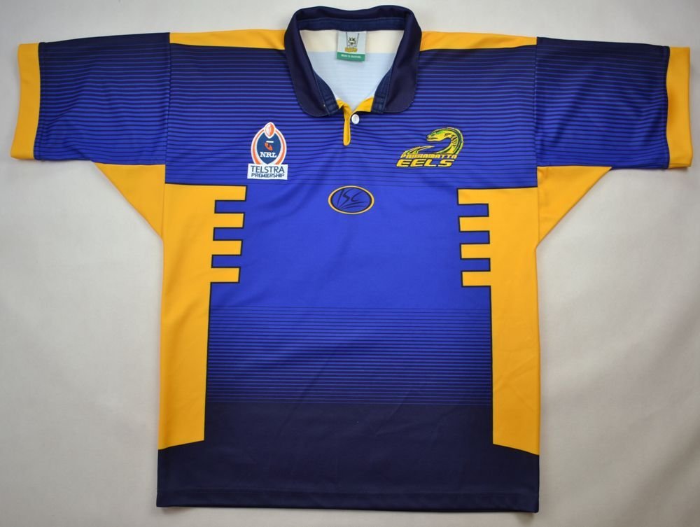 PARRAMATTA EELS RUGBY TEAM SUPPORTER SHIRT M