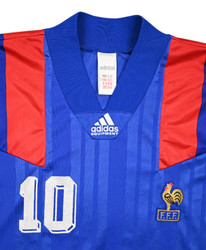 1992-94 FRANCE #10 MATCH ISSUE KOSZULKA L