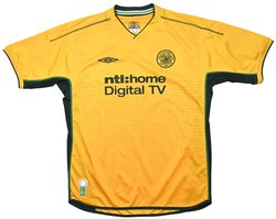 2002-03 CELTIC GLASGOW SHIRT S