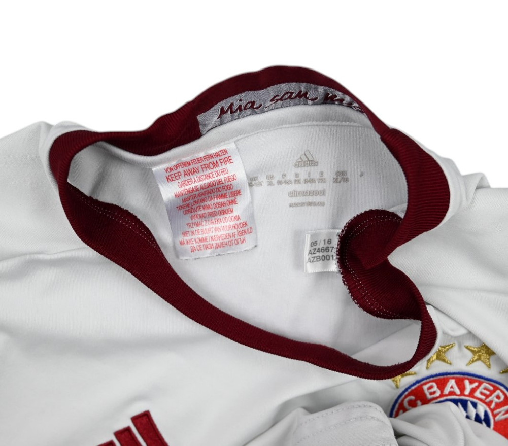 2016-17 BAYERN MUNCHEN SHIRT XL. BOYS 