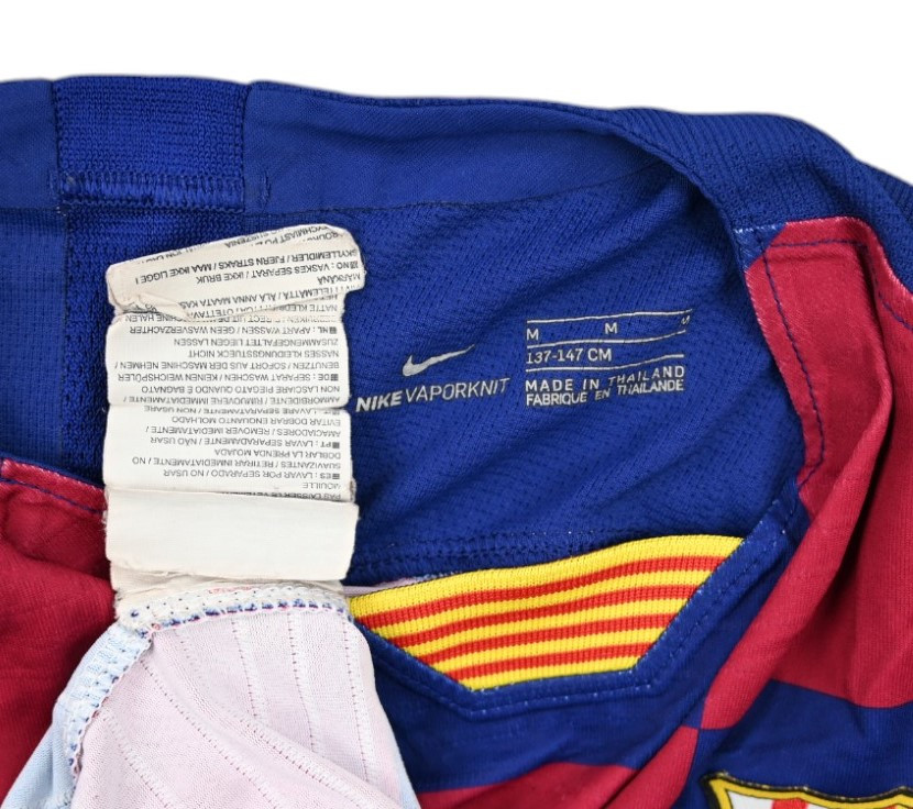 2019-20 BARCELONA *GRIEZMANN* PLAYER ISSUE SHIRT M. BOYS