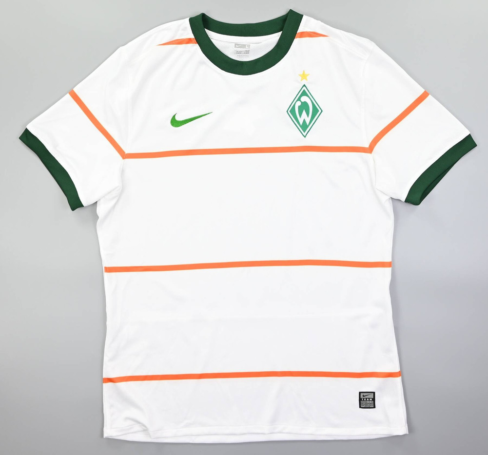 2009-10 WERDER BREMEN PLAYER MATCH ISSUE SHIRT L