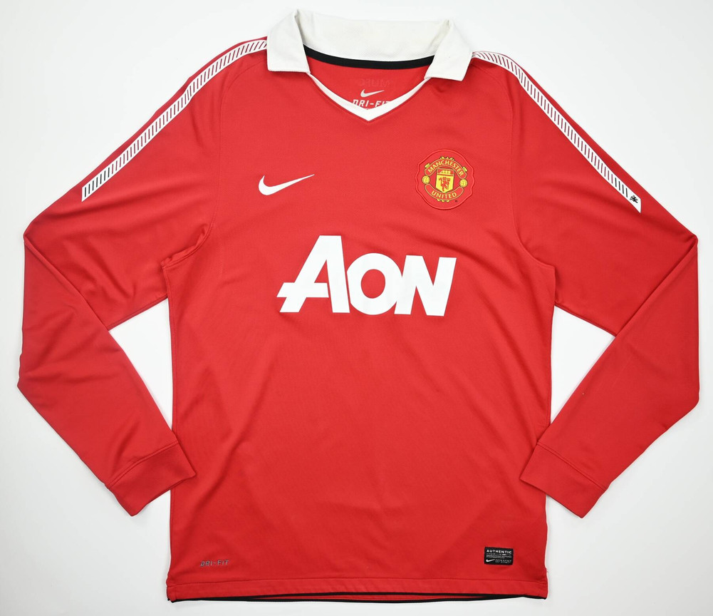 2010-11 MANCHESTER UNITED LONGSLEEVE M