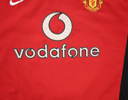 2002-04 MANCHESTER UNITED *RONALDO* SHIRT S