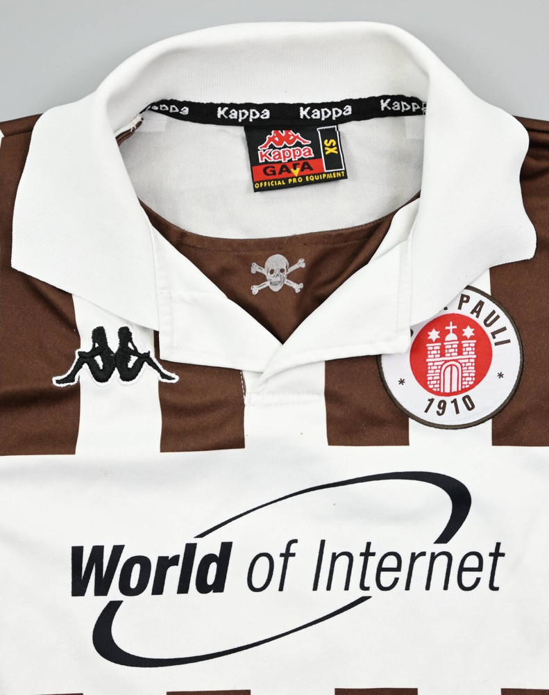 2000-01 FC ST. PAULI *BARGMANN* KOSZULKA XS