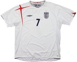 2005-07 ENGLAND *BECKHAM* SHIRT XXL