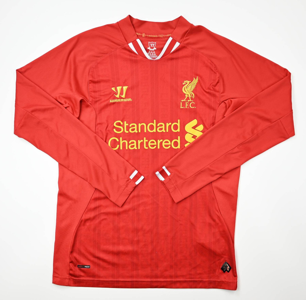 2013-14 LIVERPOOL LONGSLEEVE SHIRT S