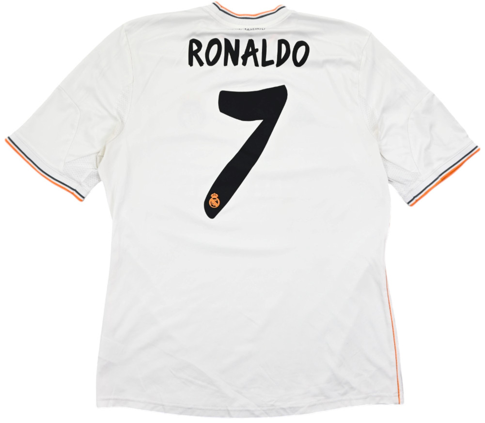 2013-14 REAL MADRID *RONALDO* SHIRT L