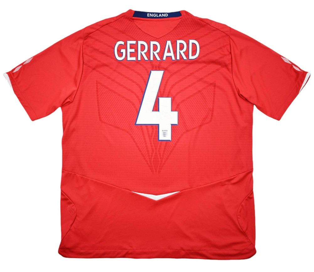 2008-10 ENGLAND *GERRARD* SHIRT XXL