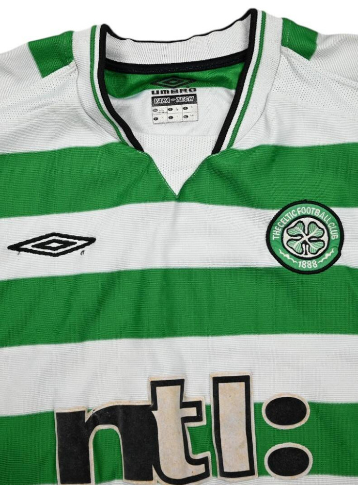 2001-03 CELTIC GLASGOW SHIRT L