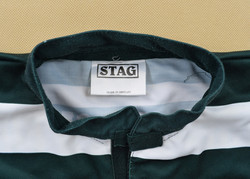 HULL DOCKERS R.L.F.C RUGBY STAG SHIRT L