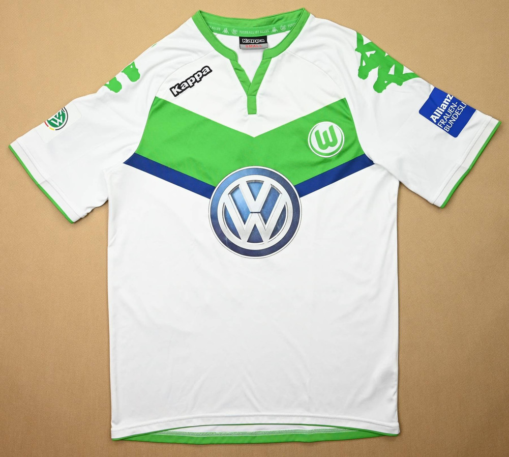2015-16 VFL WOLFSBURG WOMEN TEAM *BLASSE* KOSZULKA S