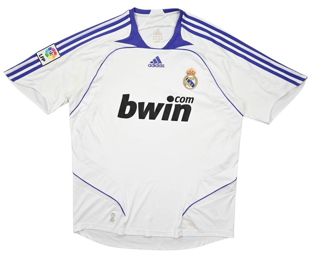 2007-08 REAL MADRID SHIRT L