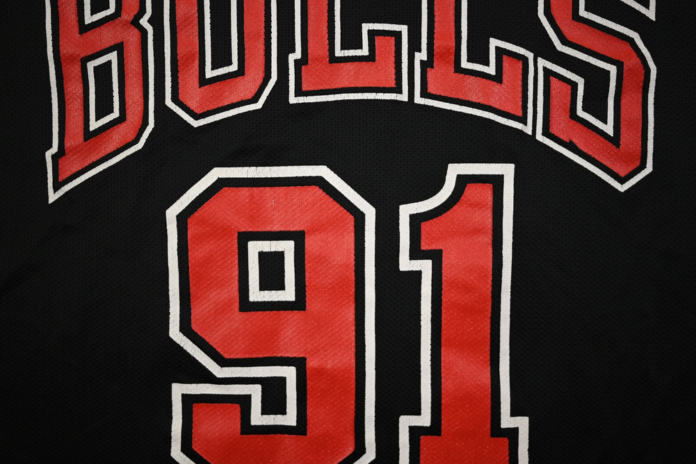 CHICAGO BULLS *RODMAN* NBA SHIRT S