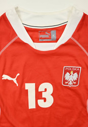 2002-04 POLAND *GLOWACKI* PLAYER ISSUE LONGSLEEVE SHIRT XL