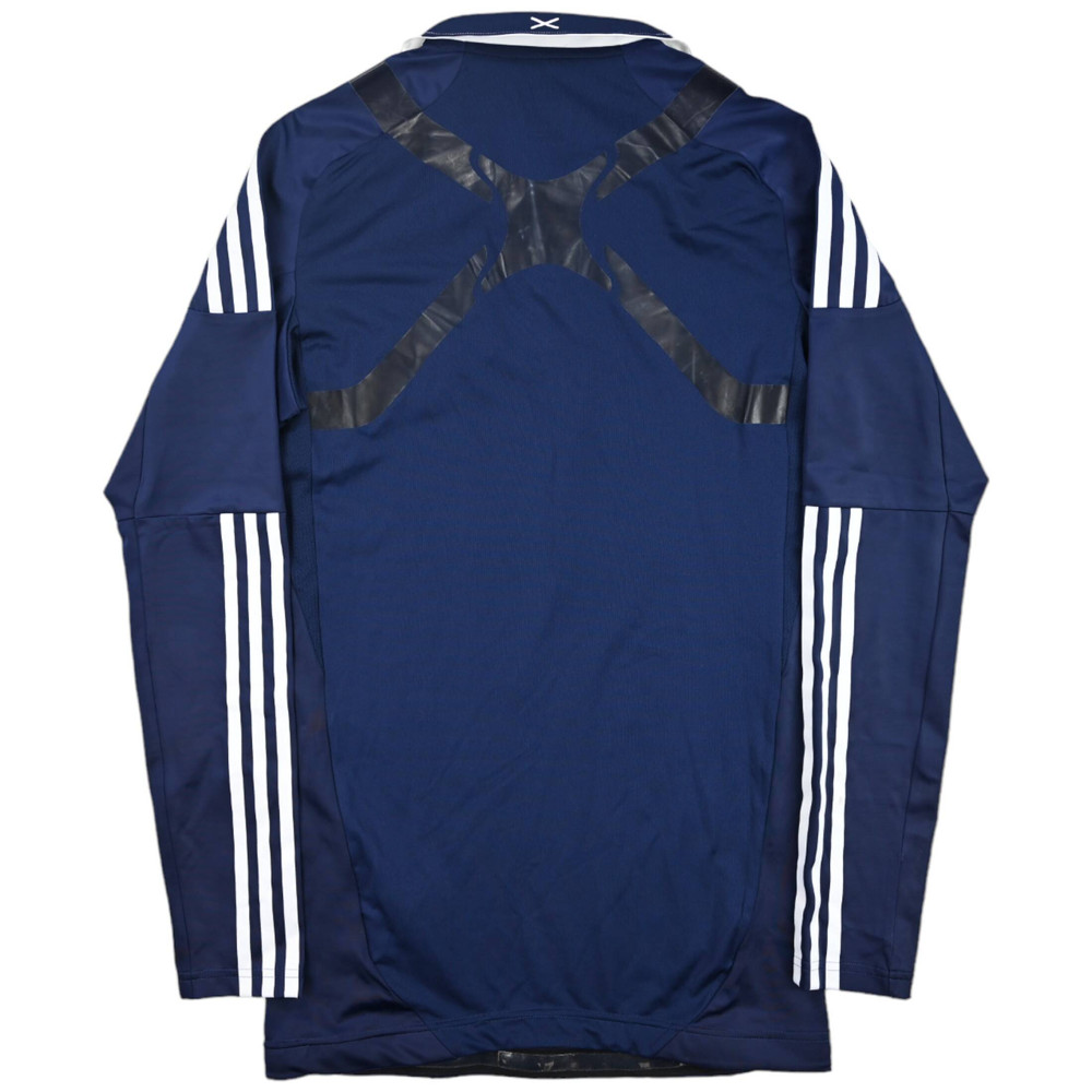 2011-13 SCOTLAND LONGSLEEVE PLAYER ISSUE TECHFIT M