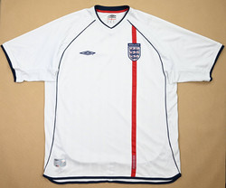 2001-03 ENGLAND SHIRT XXL