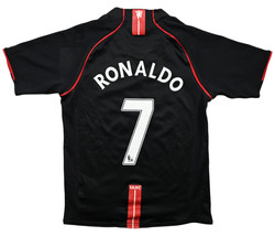 2007-08 MANCHESTER UNITED *RONALDO* SHIRT M. BOYS