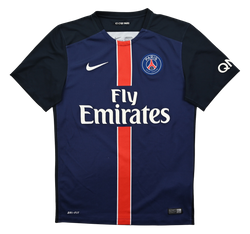 2015-16 PARIS SAINT-GERMAIN *PASTORE* SHIRT M