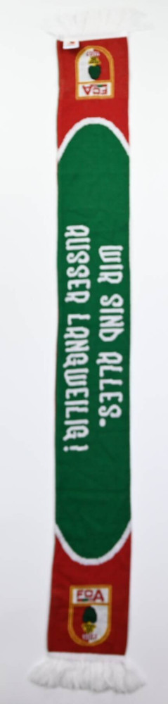 FC AUGSBURG WIR SIND ALLESAUSSER LANGWEILIG SCRAF