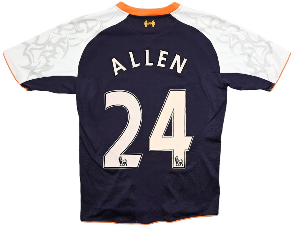 2012-13 LIVERPOOL *ALLEN* SHIRT S