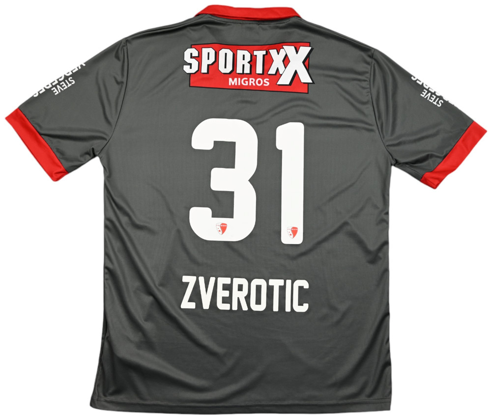 2015-16 FC SION *ZVEROTIC* PLAYER ISSUE SHIRT 2XL