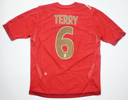 2006-08 ENGLAND *TERRY* SHIRT L