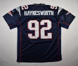 NEW ENGLAND PATRIOTS NFL *HAYNESWORTH* REEBOK SHIRT XL