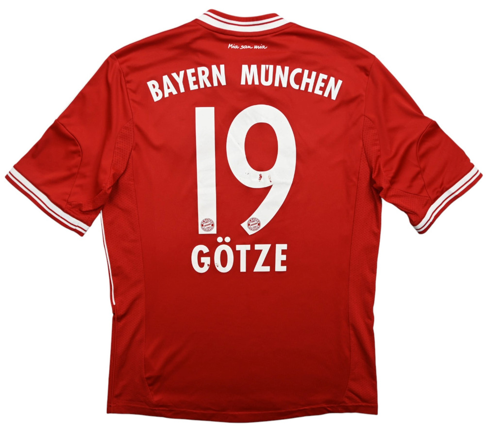 2013-14 BAYERN MUNCHEN *GOETZE* KOSZULKA M