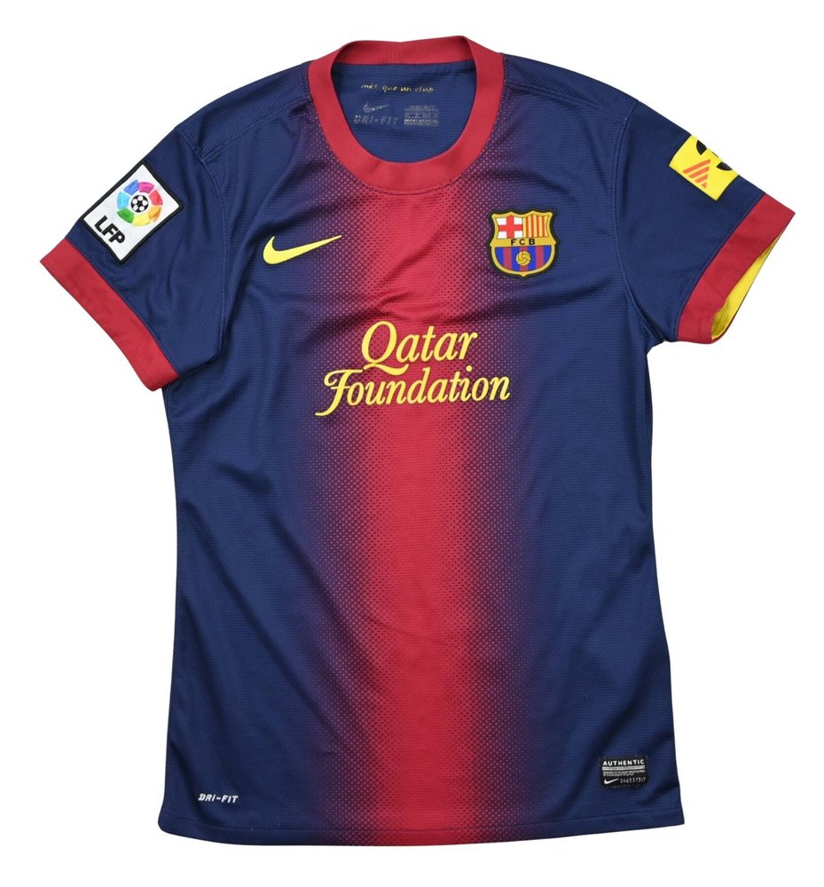 2012-13 FC BARCELONA SHIRT XS