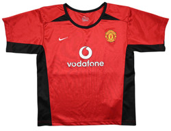 2002-04 MANCHESTER UNITED  KOSZULKA L. BOYS 122-128CM